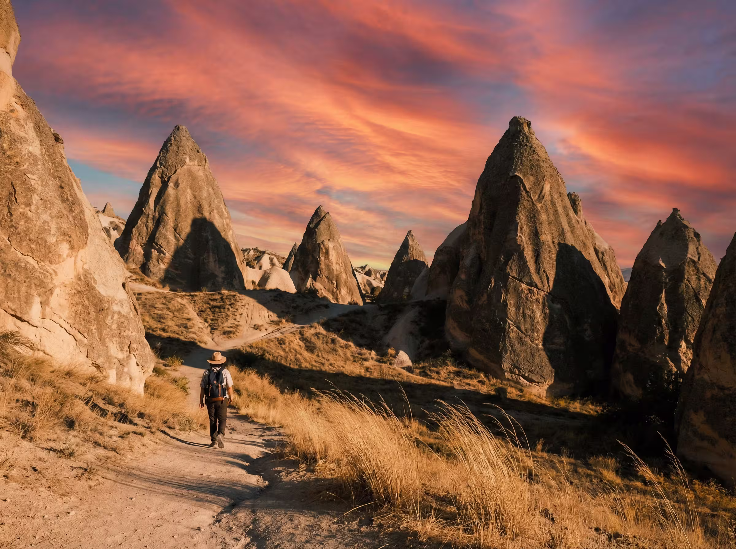 Güvercin Vadisi'nden Gün Batımı: Yürüyüş Rehberi